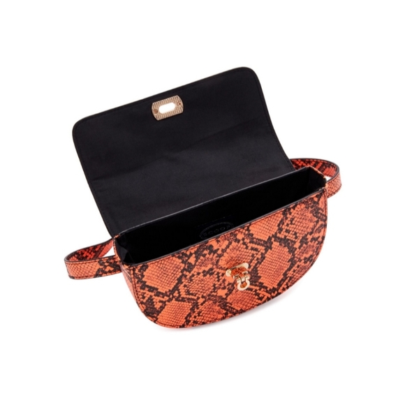 Faux Snake Print Belt Bag - Picture 2 of 3
